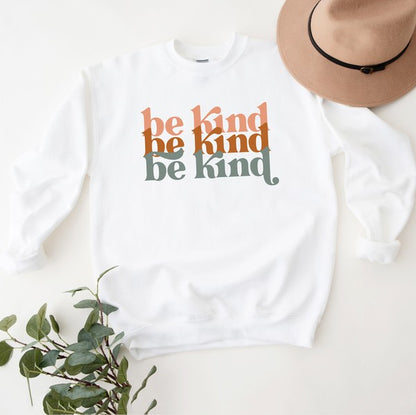 Be Kind Boho Graphic Sweatshirt
