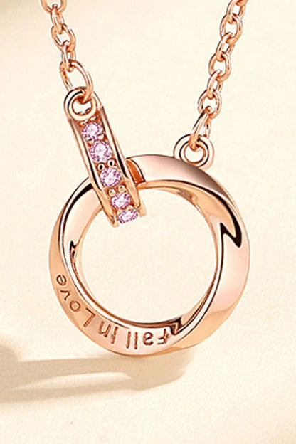 Zircon Decor 999 Sterling Silver Necklace