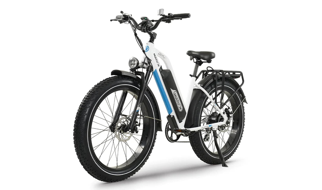 Long Range All Terrain Step Thru Electric Bike - Multijoy Spaniel E-Bike